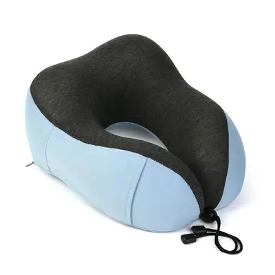 Memory foam U-şekli yastık, gri, taşınabilir, ayarlanabilir - 7