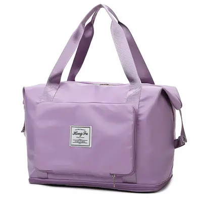 Reisetasche für Damen, Sport-Schultertasche mit Nass- und Trockentrennung, faltbare Aufbewahrungstasche, Sporttasche, wasserdichte Gepäcktasche für Herren - 8