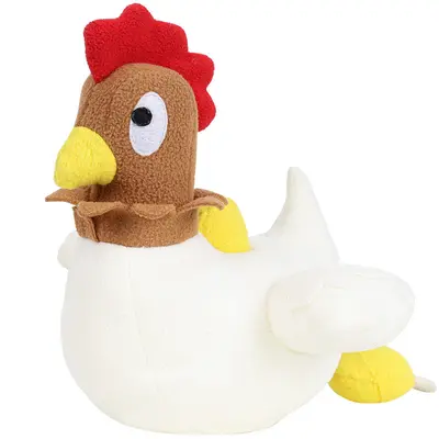Plush Hen Dog Toy, Sniffing Puzzle Training, Squeaky - 7