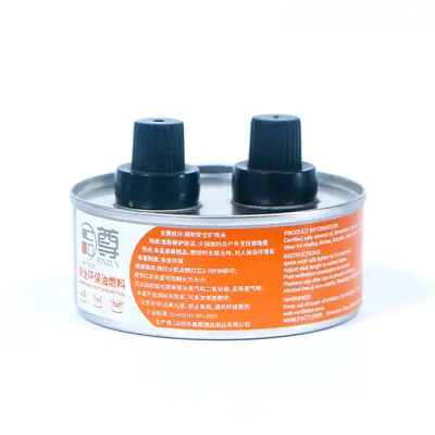 Single-Use Odorless Small Chafing Dish Fuel, Eco-Friendly Oil-Based
