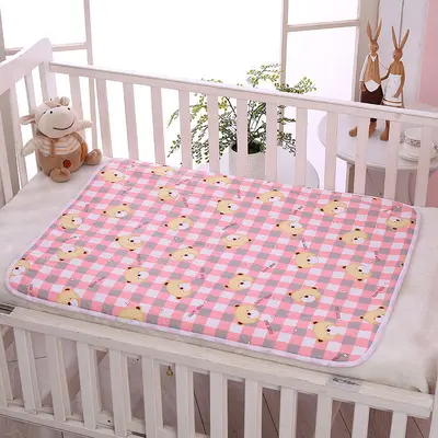 Washable Waterproof Incontinence Bed Pad for Elderly, Large, 100% Cotton - 7