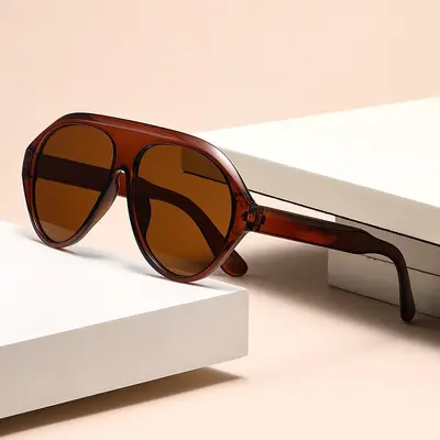 Radsportbrille mit großem Rahmen, Cyberpunk-Design im Y2K-Stil - 12