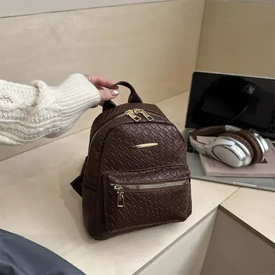Women's College-Style Backpack for Students and Daily Use - 9