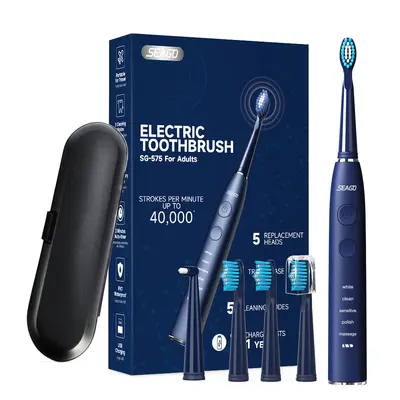 Adult Electric Toothbrush, Rechargeable - 8