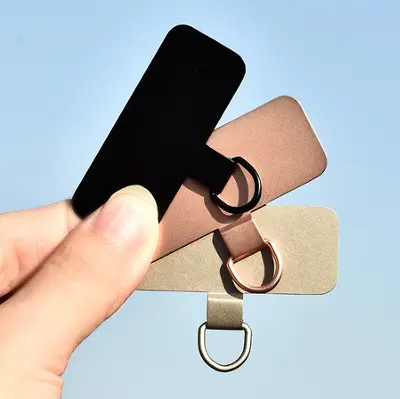 Mobile phone clip stainless steel TPU custom shape back clip - 8