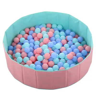 Colorful Thickened Ocean Ball Pit with Macaron Inflatable Wave Ball for Children's Play Pa