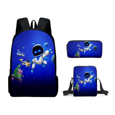 AstroBot Rucksack-Set aus drei Teilen mit Federmäppchen - 12