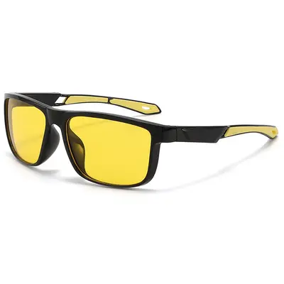 Unisex Polarized Sunglasses, Square Frame, for Cycling and Outdoor Sports - 11