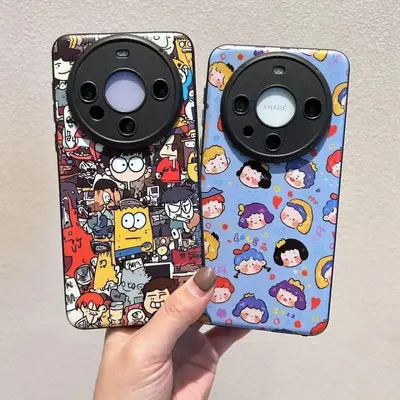 Huawei Mate 70 case, cartoon design, eye protection