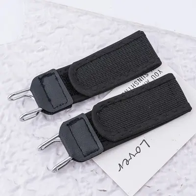 Elastic Stretch Belt with Magic Tape Knit Binding - 7