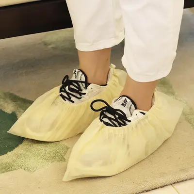 Thickened Disposable Non-Woven Shoe Covers, Dust-Proof - 11
