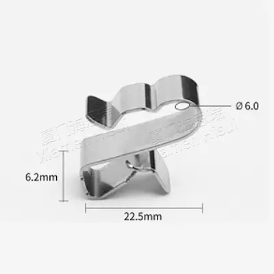304 Stainless Steel Photovoltaic Fixed Cable Clamp for Solar Wire - 7