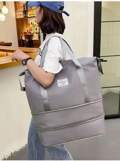 22 Inch Student Travel Suitcase, Expandable Double-Layer, 360° Spinner Wheels - 4