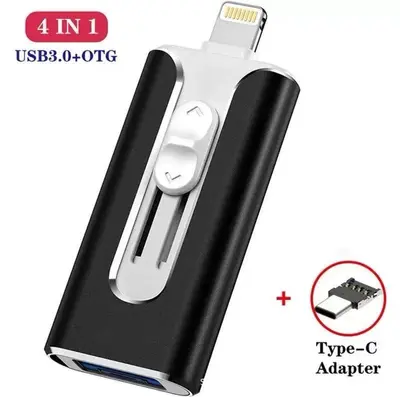 3'ü 1 Arada Telefon USB Bellek, 1 TB, iPhone, Android ve Type-C Uyumlu - 10