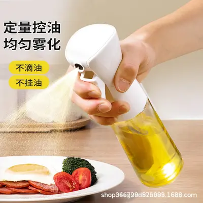 Glass oil spray bottle, food-grade, air fryer compatible