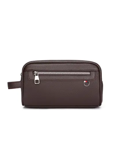 Men's Business Clutch Bag, Large Capacity with Phone Compartment and Wallet - 6