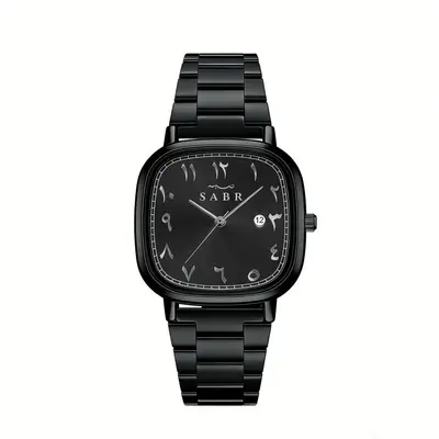 SABR Herrenarmbanduhr Quadrat Kalender wasserdicht Quarzuhr - 8