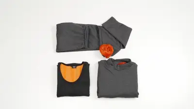 Verdicktes Thermo-Unterwäscheset mit Fleecefutter für Herren