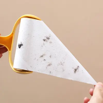 Rasierklingen-Schleifpapier Abreißrolle Bürste Epilierer Rolle Klebrollen für Kleidung Papierrolle auf Lager zum Versand