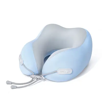 Custom U-Shaped Ice Silk Neck Pillow with Memory Foam, Logo Customizable - 12