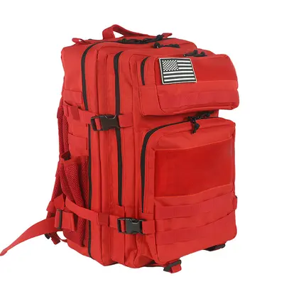 Camouflage Tactical Backpack, Large Capacity, Outdoor and Cycling - 10