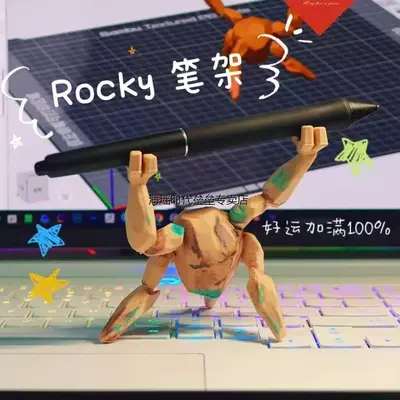 Rocky Kalem Tutucu Film Figürü Model Süs