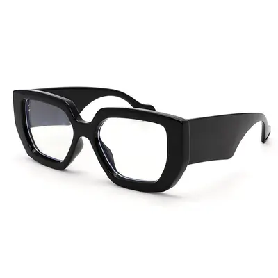 Retro-Brille mit Klarglas, Blaulichtfilter, Damen - 6
