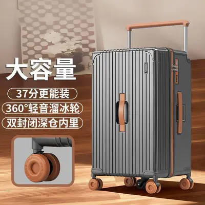 Multifunctional Trolley Suitcase, Large Capacity Combination Lock, Five-Wheel Student Case - 9