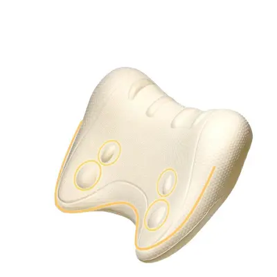 W-shaped cervical pillow, neck support, massage and traction