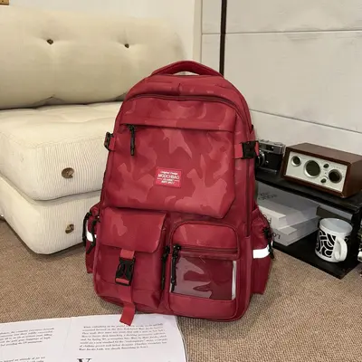 Couple Backpack 2026, School and Travel Use, Air Cushion Spine Protection - 8