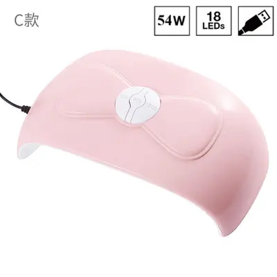 Çapraz Sınır 54W Mini Tırnak Lambası Fırın Lambası 18 LED Tırnak Cilası Jeli Tırnak Işık Terapi Lambası Nail Lamp Machine
