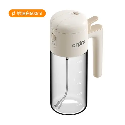 Ordpro sprey ve dökme çift amaçlı sprey şişesi ev tipi baharat şişesi sızdırmaz yağ tankı tenceresi mutfak cam sprey yağ şişesi - 7