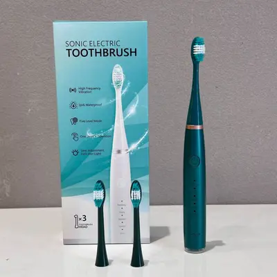 Sonic Electric Toothbrush for Adults, Rechargeable, Waterproof, Soft Bristle - 13