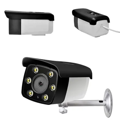 Factory Wholesale 4-Channel POE Power Supply 5MP Outdoor Surveillance Camera Kit Network HD Dual Light Night Vision Recording