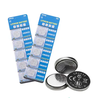 Button Battery CR2032 CR2450 CR2025 CR2050 for Car Key, High-Temperature - 8
