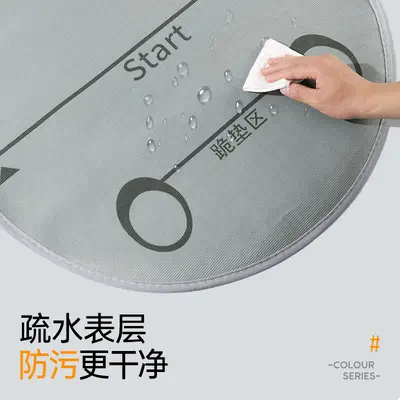Shock-Absorbing Silent Balance Pad for Ab Wheel Exercises - 5