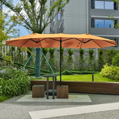 Outdoor Roman Banana Parasol for Garden and Beach