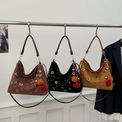 Damen-Tote-Bag mit großem Fassungsvermögen und Umhängeriemen