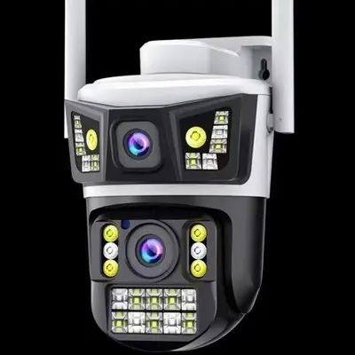 4-Eye Low-Power Solar Panel Surveillance Camera Enclosure - 1