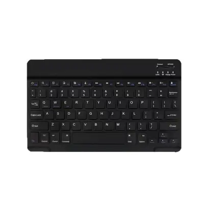 Kablosuz Bluetooth klavye 10 inç üç sistem uyumlu İspanyolca/Rusça/Tayca/Geleneksel Çince fonetik tablet