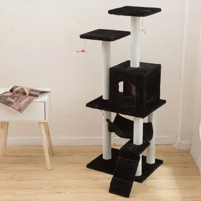 现货批发定Z加工代发宠物用品猫猫玩具猫爬架猫抓板猫树猫窝23S - 10