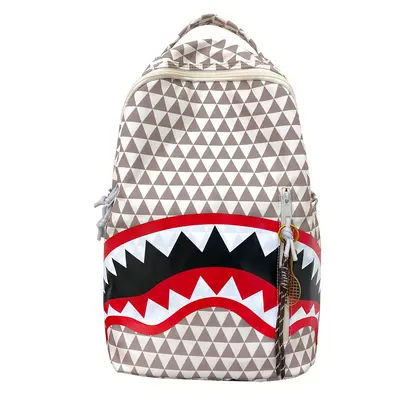 Shark Mouth Backpack Large Capacity Student School Bag Travel Commuter Backpack - 7