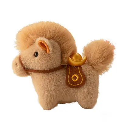 Özel peluş oyuncak kuşak bebek, logo baskılı, maskotsak