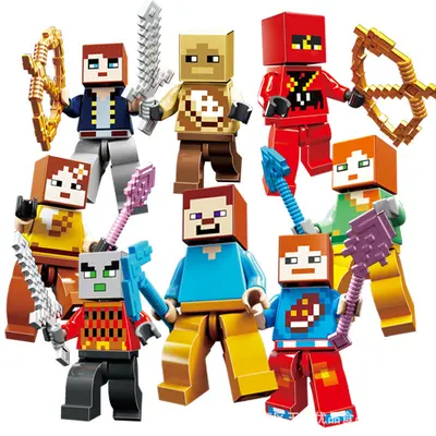 LEGO Compatible My Home World Minifigure Building Block Set, Educational - 3