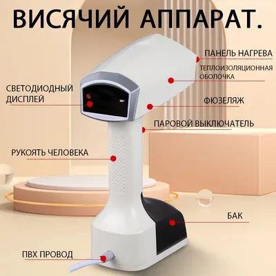 Best-selling Handheld Garment Steamer Dry and Wet Dual-use Compact Steam Iron Portable Pressing Machine High-power Clothes Ironer