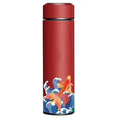 316 Stainless Steel Smart Insulated Cup, Engraved Logo, Gift Box - 5
