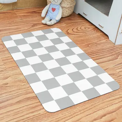 Thick PVC Cat and Dog Feeding Mat, Wipe-Clean