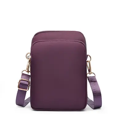 Damen-Handytasche, leicht, wasserabweisend, mit Schultergurt - 9