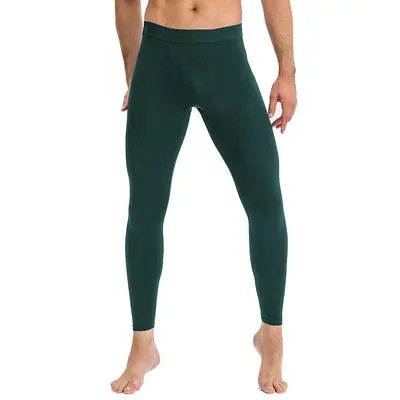 Men's Compression Fitness Long Pants, Quick-Dry, Breathable, Stretch - 6