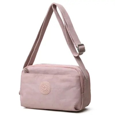 Waterproof Nylon Oxford Women's Shoulder Bag, Casual Printed Bag for Middle-Aged Women - 11